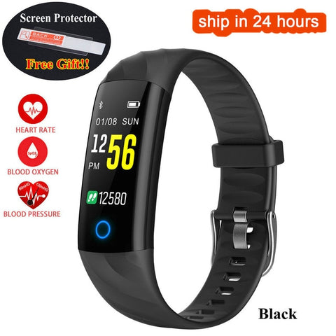 Image of Pulseira Inteligente Freqüência Cardíaca À Prova D'água - FRETE GRÁTIS.