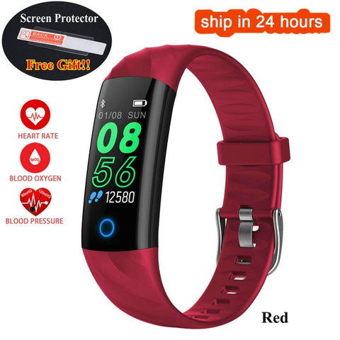 Image of Pulseira Inteligente Freqüência Cardíaca À Prova D'água - FRETE GRÁTIS.