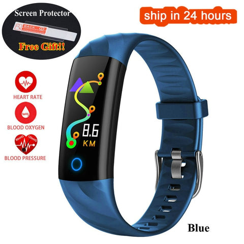 Image of Pulseira Inteligente Freqüência Cardíaca À Prova D'água - FRETE GRÁTIS.